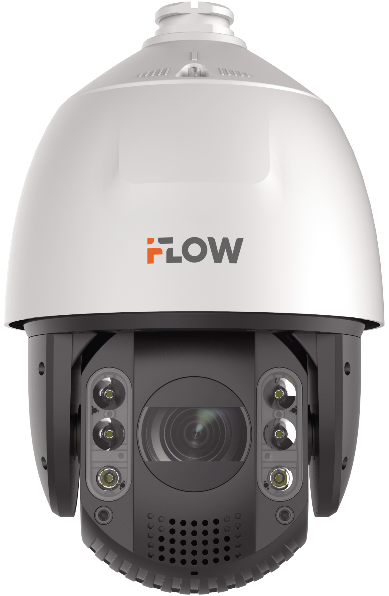 IP PTZ-камера iFlow F-IP-3421CHSZ32/A, 4 Мп, купольная, вариофокальный объектив От 4.8 до 153 мм, ИК 200 м, IP66, IK10