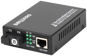 Медиаконвертер оптический BEWARD STM-206A25