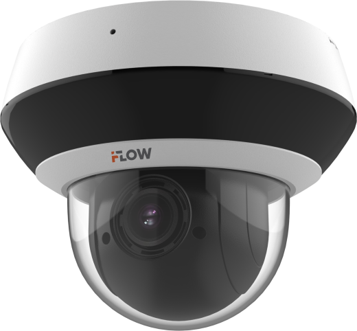 IP PTZ-камера iFlow F-IP-1441CMSZ4, 4 Мп, купольная, вариофокальный 2.8-12 мм, ИК 20 м, IP66, IK10
