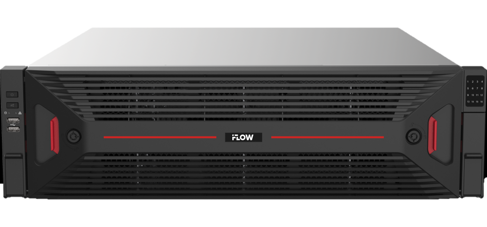 IP-видеорегистратор iFlow F-NR-5128X/24 NVR, 128 каналов, до 32 Мп, 24 HDD, NEOMind