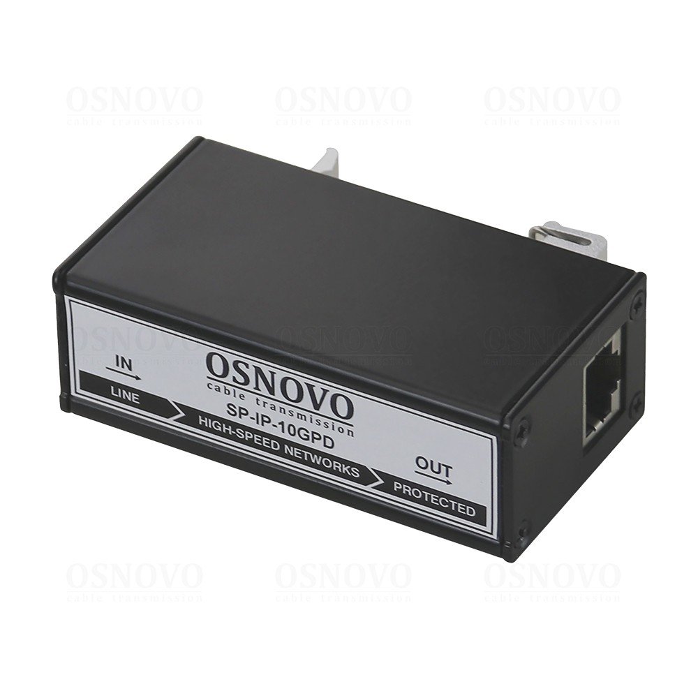 Устройство грозозащиты Ethernet OSNOVO SP-IP-10GPD