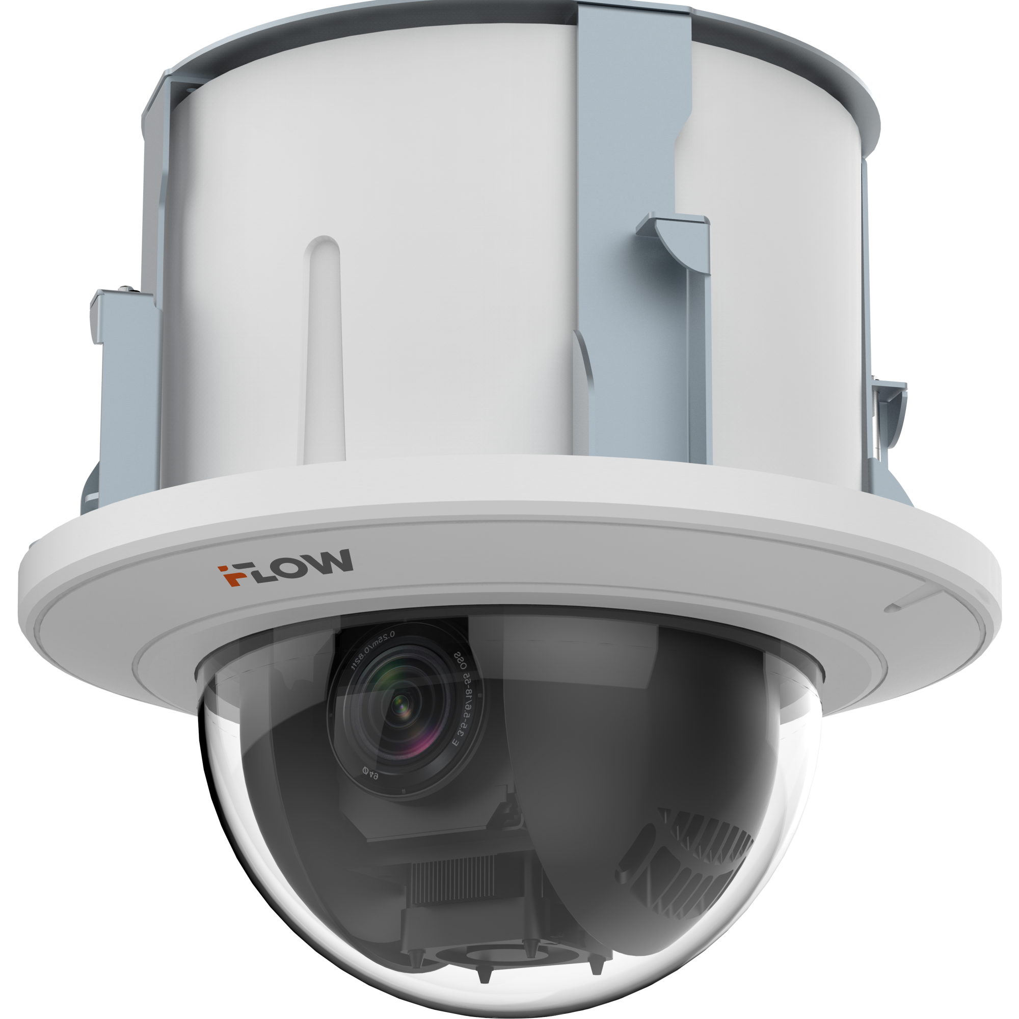 IP PTZ-камера iFlow F-IP-2420CSZ25, 2 Мп, купольная, вариофокальный 4.8-120 мм, без встроенной подсветки, IK10