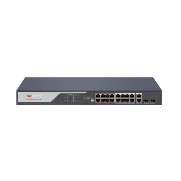 PoE-коммутатор неуправляемый Hikvision DS-3E0318P-E(C)