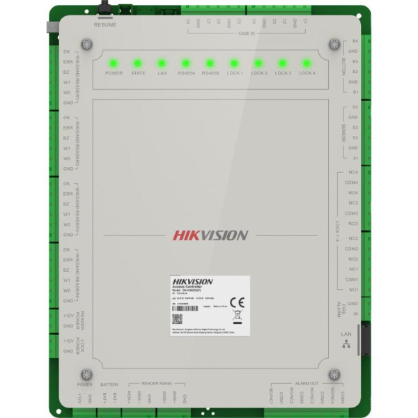Контроллер доступа Hikvision DS-K2624X(P)