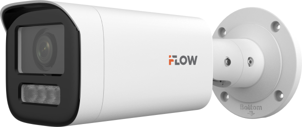 IP-камера iFlow F-IC-1622CMZ4(2.8-12мм), 2 Мп, цилиндрическая, 2.8-12 мм, ИК 50 м / LED 50 м, IP67