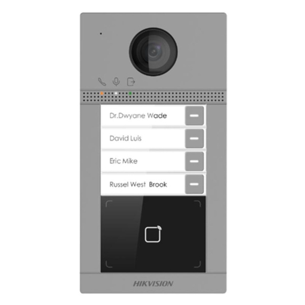 Вызывная панель видеодомофона Hikvision DS-KV8413-WME1(C)/Flush