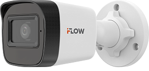 HD-TVI камера iFlow F-AC-1121(3.6мм), 2 Мп, цилиндрическая мини-камера, 3.6 мм, ИК 20 м, IP67