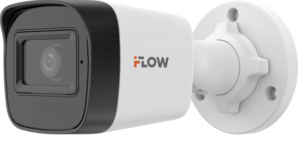 HD-TVI камера iFlow F-AC-1121(3.6мм), 2 Мп, цилиндрическая мини-камера, 3.6 мм, ИК 20 м, IP67