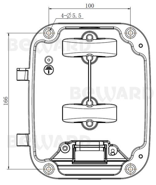Монтажная коробка BEWARD HB-165-P2
