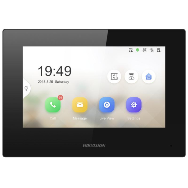 Монитор видеодомофона Hikvision DS-KH6320-LE1(B)