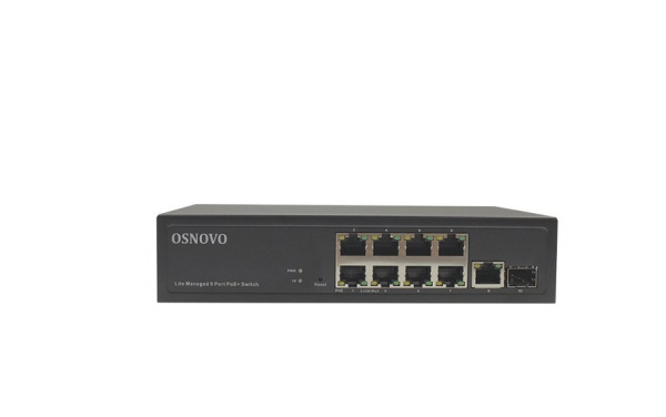 PoE-коммутатор управляемый OSNOVO SW-8G1C-M(120W)
