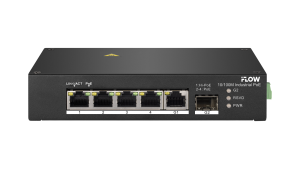 F-SW-IU406HPOE iFLOW | Коммутатор промышленный неуправляемый 4 порта PoE + 2 Uplink