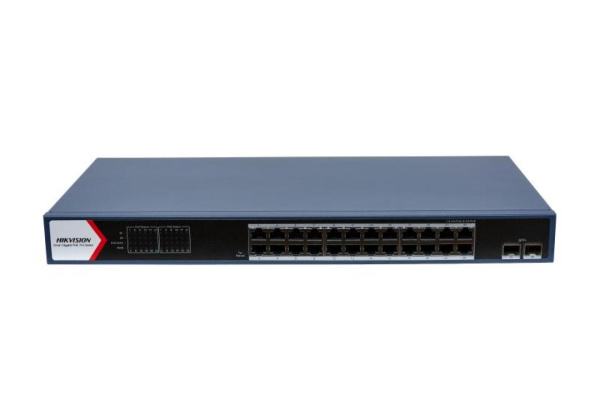 PoE-коммутатор управляемый Hikvision DS-3E1726HP-SI-24P2X