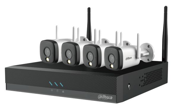 Комплект Wi-Fi видеонаблюдения 3Мп Dahua KIT/NVR2104HC-W/4-HFW1339DTK1P-SW-PV-0360B
