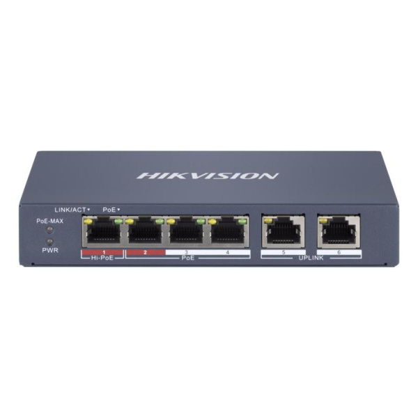 PoE-коммутатор управляемый Hikvision DS-3E1106HP-EI