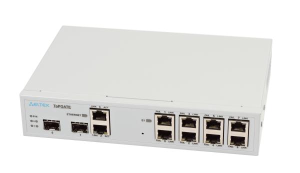 Оптический мультиплексор ToPGATE-8E1-2FG