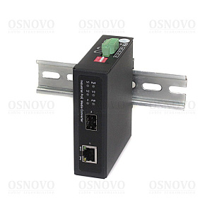 Медиаконвертер оптический OSNOVO OMC-1000-11BX-I