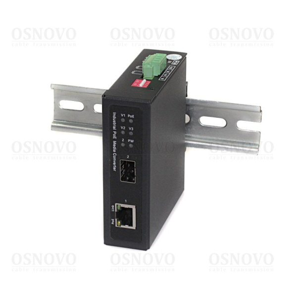 Медиаконвертер оптический OSNOVO OMC-1000-11BX-I