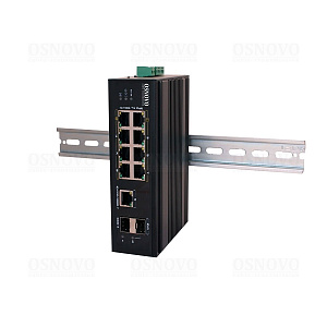 PoE-коммутатор промышленный OSNOVO SW-60812/I