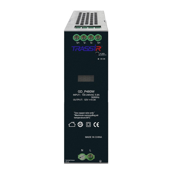 Блок питания TRASSIR TR-PSI52DC480W