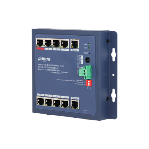 PoE-коммутатор промышленный Dahua DH-CHS4110-8ET-90-F