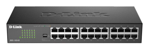 Коммутатор неуправляемый D-Link DL-DGS-1024D/J1A