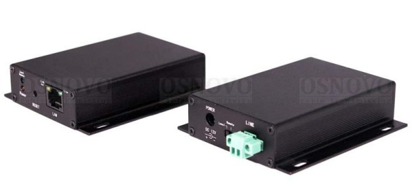 Удлинитель Ethernet OSNOVO TA-IP+RA-IP