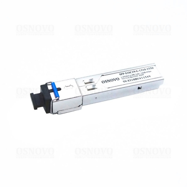 SFP-модуль OSNOVO SFP-S1SC19-G-1310-1550