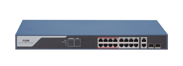 F-SW-EM418POE-VM iFLOW | Коммутатор настраиваемый 16 портов PoE + 2 Uplink