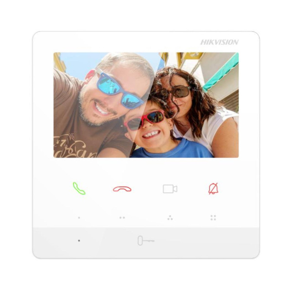Монитор видеодомофона Hikvision DS-KH6100-E1/White