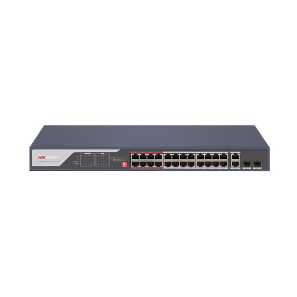 PoE-коммутатор неуправляемый Hikvision DS-3E0326P-E(C)