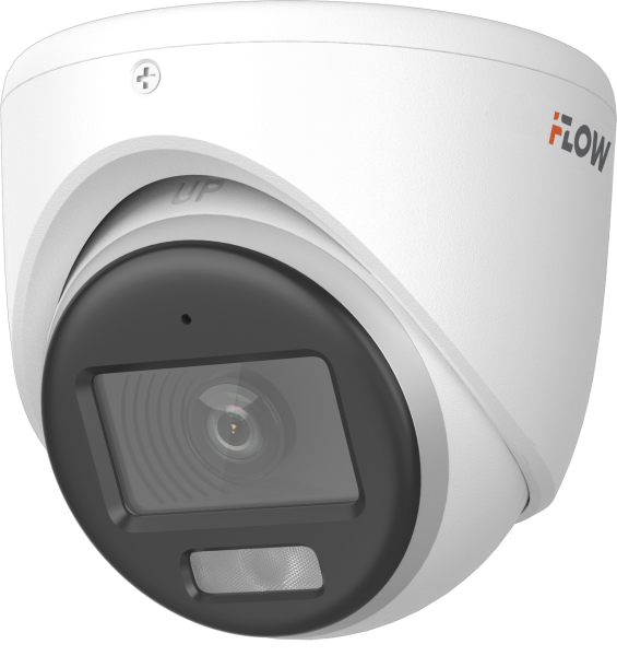 HD-TVI камера iFlow F-AC-2326M(3.6мм), 2 Мп, купольная камера BrightVu, 3.6 мм, ИК 20 м / LED 20 м, IP67