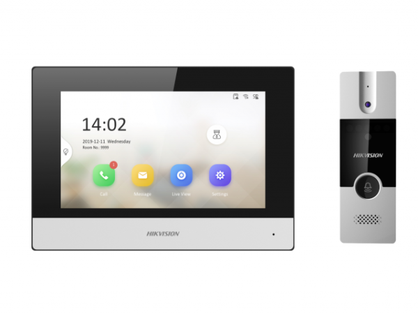 Комплект IP-видеодомофона Hikvision DS-KIS302-P