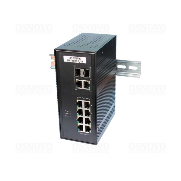 PoE-коммутатор промышленный OSNOVO SW-80822/IR