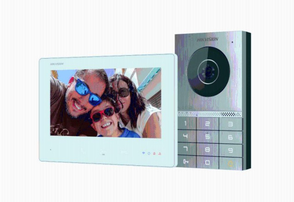Комплект видеодомофона Hikvision DS-KIS708EY