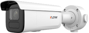 IP-камера iFlow F-IC-3643CHSZ4/Y(8-32mm), 4 Мп, цилиндрическая, вариофокальный моторизированный объектив 8-32 мм, ИК 80 м, IP67, IK10