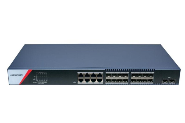 Коммутатор агрегации Hikvision DS-3E1726-SI-16F8T2X
