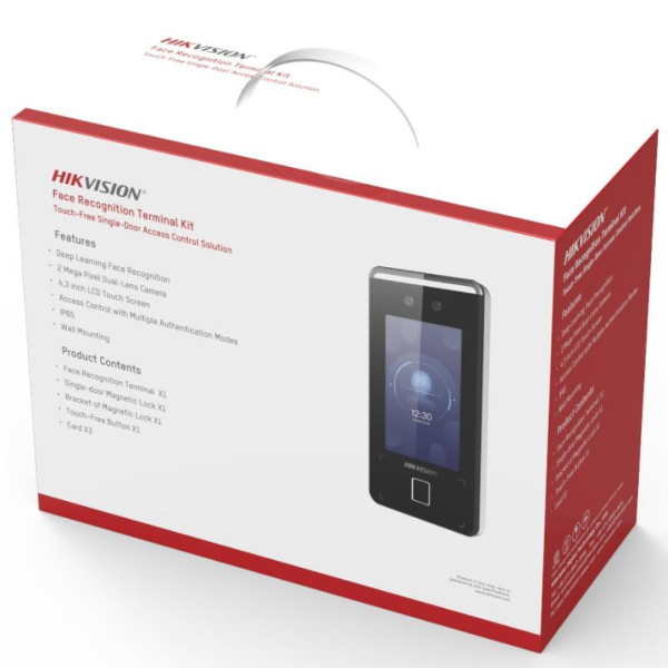 Комплект СКУД с распознаванием лиц Hikvision DS-KAS541