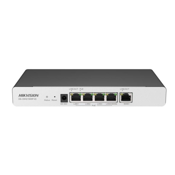 Маршрутизатор управляемый с PoE Hikvision DS-3WG1505P-EI