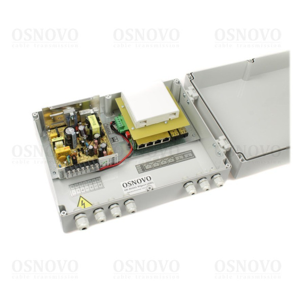 PoE-коммутатор неуправляемый OSNOVO SW-80402-W(port 60W)