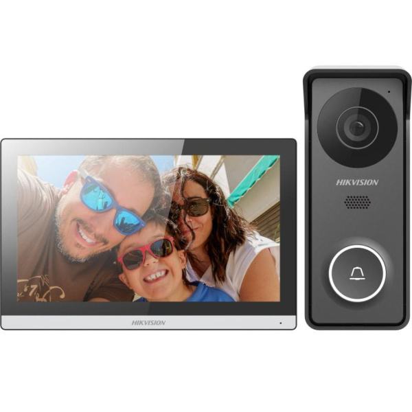 Комплект видеодомофона Hikvision DS-KIS313-P(B)