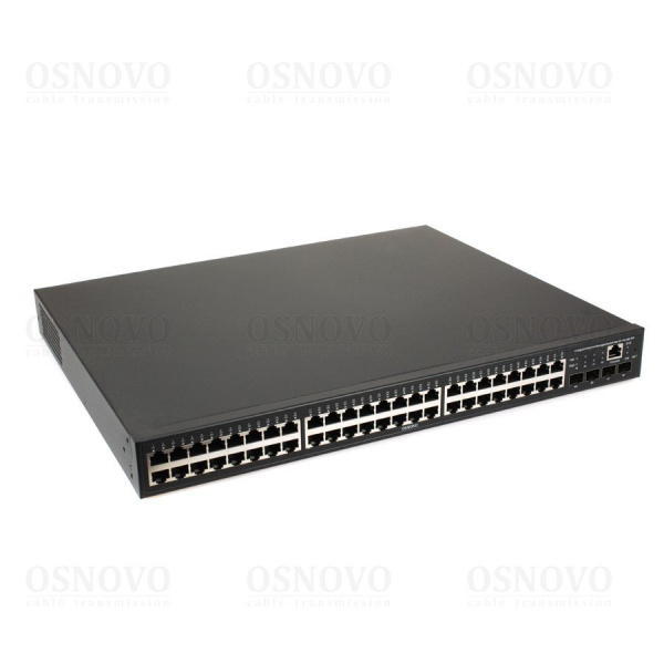 PoE-коммутатор управляемый OSNOVO SW-48G4X-2L