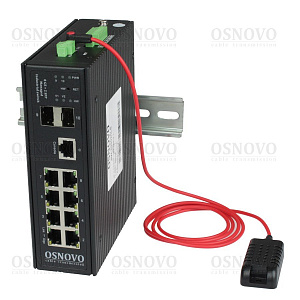 Коммутатор промышленный OSNOVO SW-70802/ILS