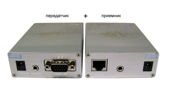 Удлинитель VGA OSNOVO TA-V/2+RA-V/2