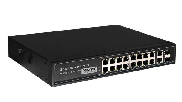 PoE-коммутатор управляемый OSNOVO SW-8182/L(300W)