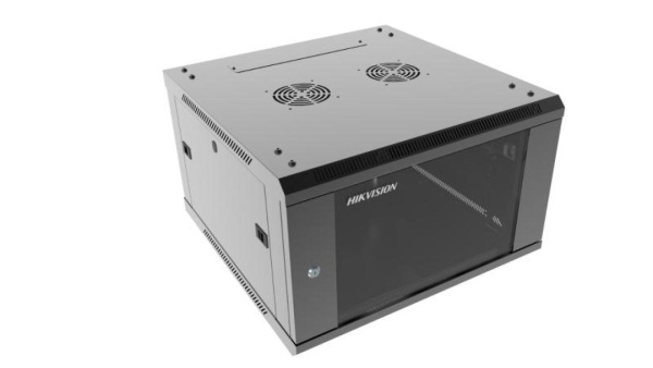 Шкаф телекоммуникационный настенный Hikvision DS-XS6606-S/B
