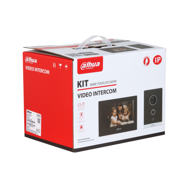 Комплект IP/Wi-Fi видеодомофона Dahua KTW04