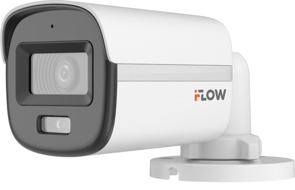 HD-TVI камера iFlow F-AC-2126M(3.6мм), 2 Мп, цилиндрическая мини-камера BrightVu, 3.6 мм, ИК 20 м / LED 20 м, IP67