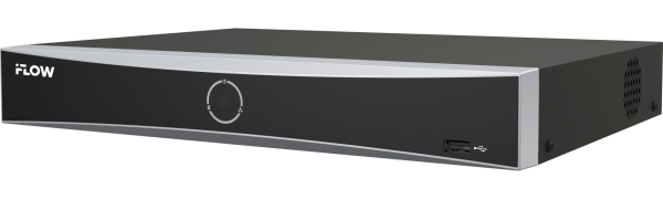 IP-видеорегистратор iFlow F-NR-204EX NVR, 4 канала, до 12 Мп, 1 HDD, 4 PoE, SharpSense