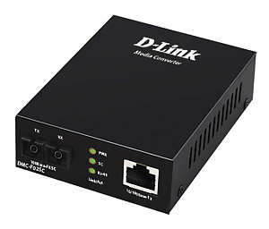 Медиаконвертер оптический D-Link DMC-F02SC/B1A